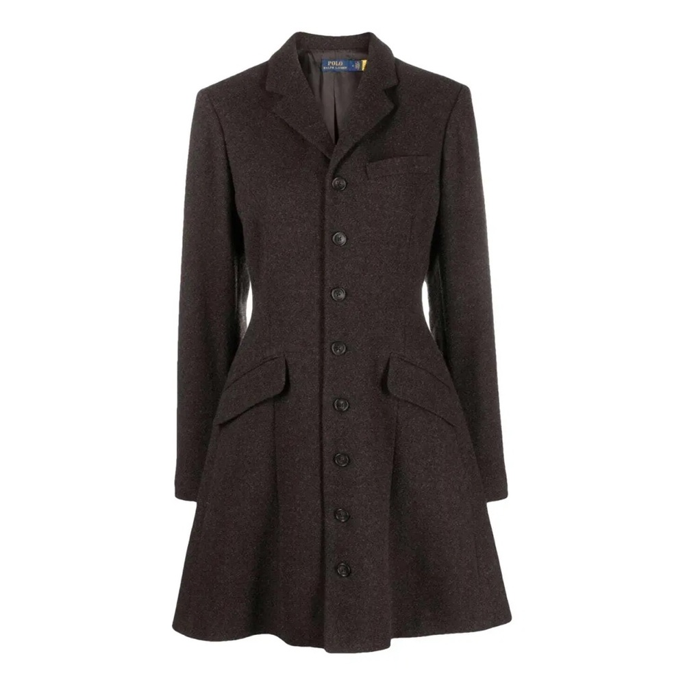 🧥 NWT Polo Ralph Lauren Brown Wool Coat size 6